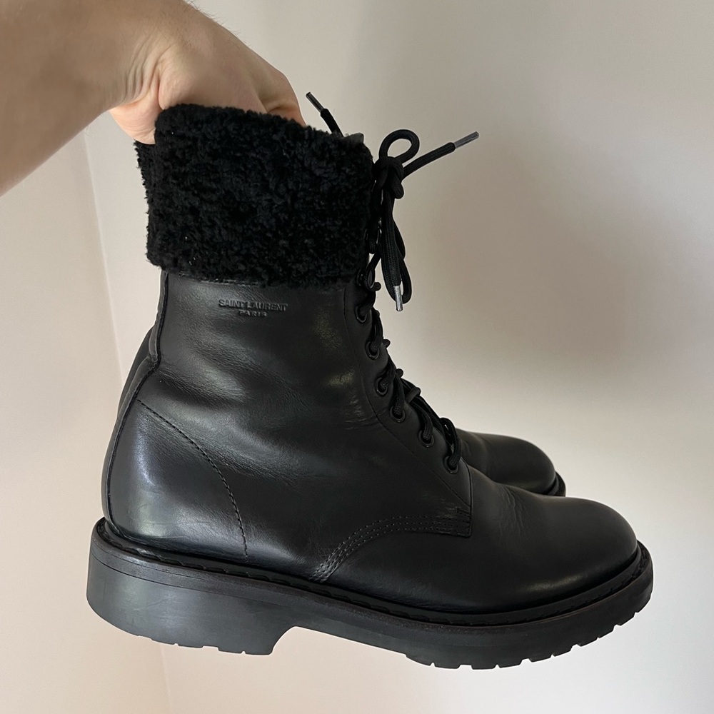 Saint Laurent Men's Leather Boot